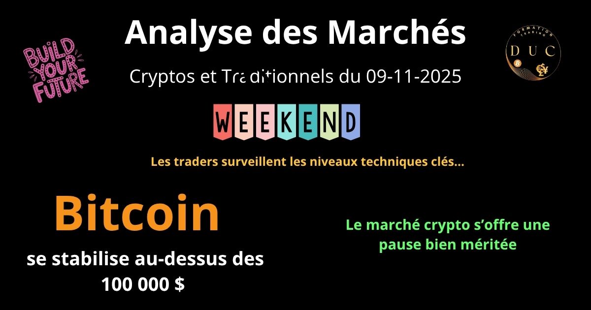 Analyse des Marchés : Cryptos et Traditionnels du 09-11-2025