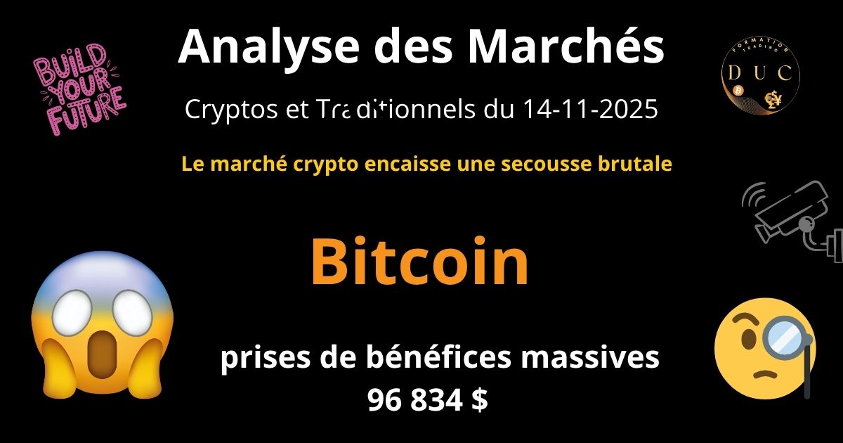 Analyse des Marchés : Cryptos et Traditionnels du 14-11-2025