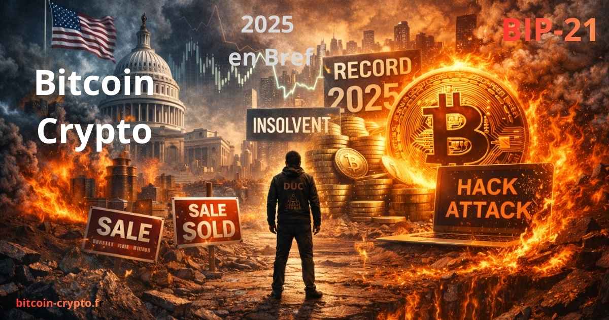 Bitcoin et Crypto : l’Année 2025 en Bref